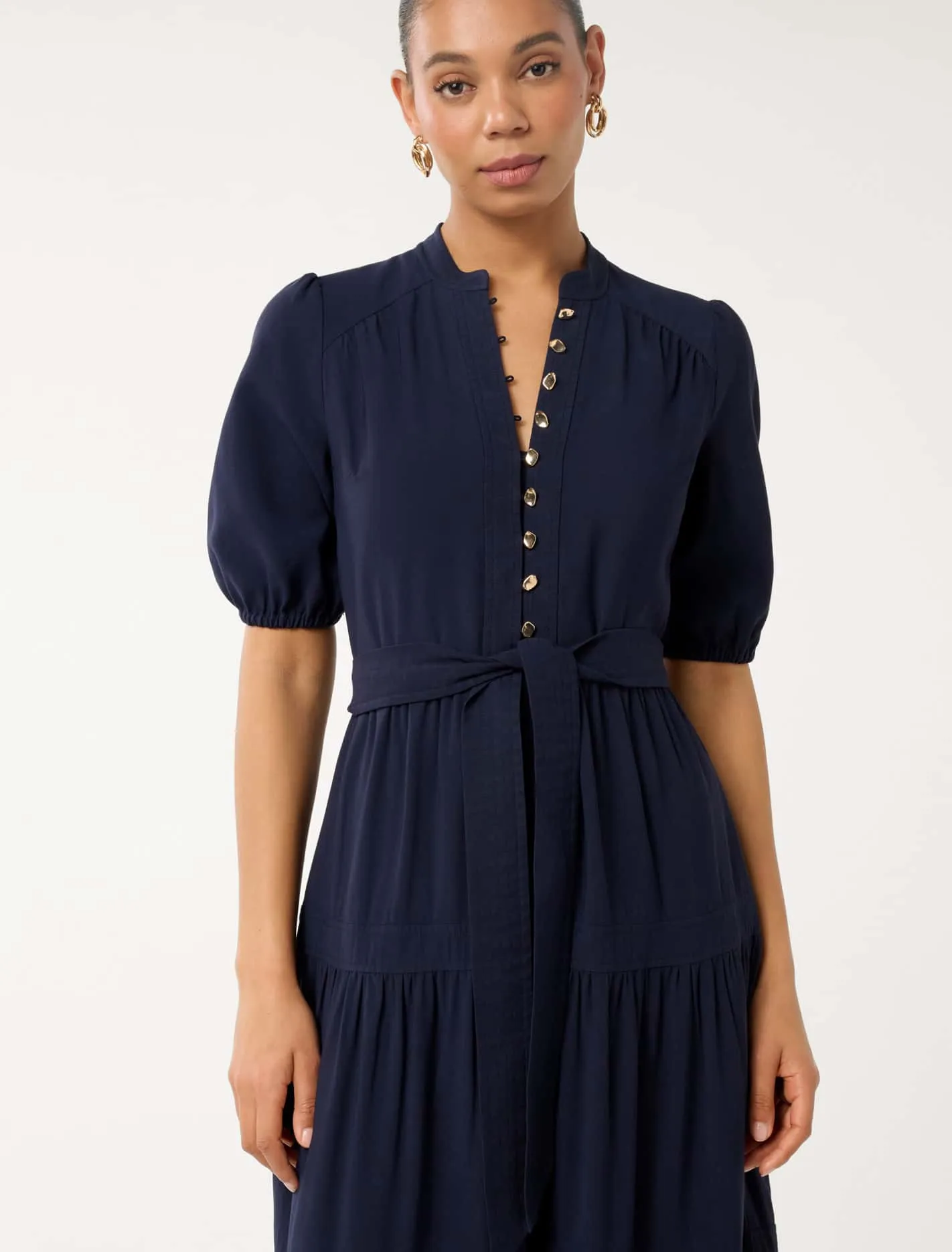 Leona Tiered Midi Dress