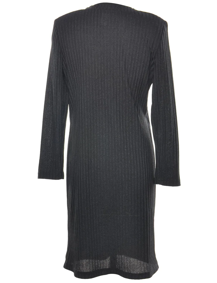 Long Sleeved Jumper Dress - L