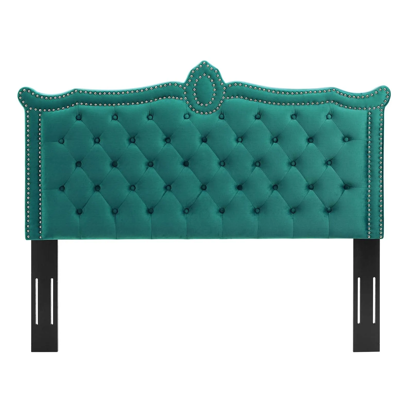 Louisa Tufted Performance Velvet Headboard