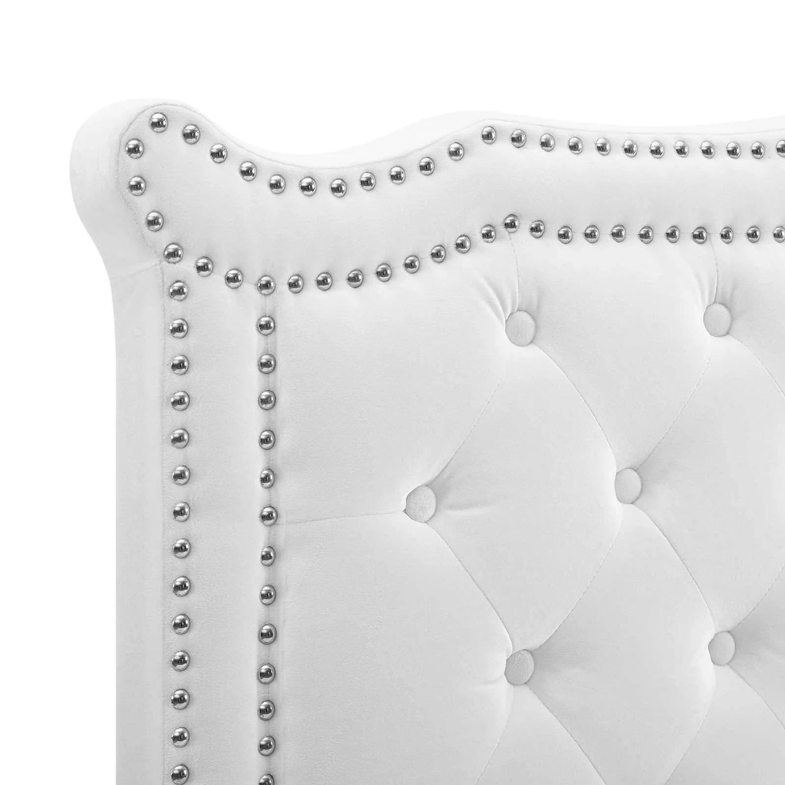 Louisa Tufted Performance Velvet Headboard