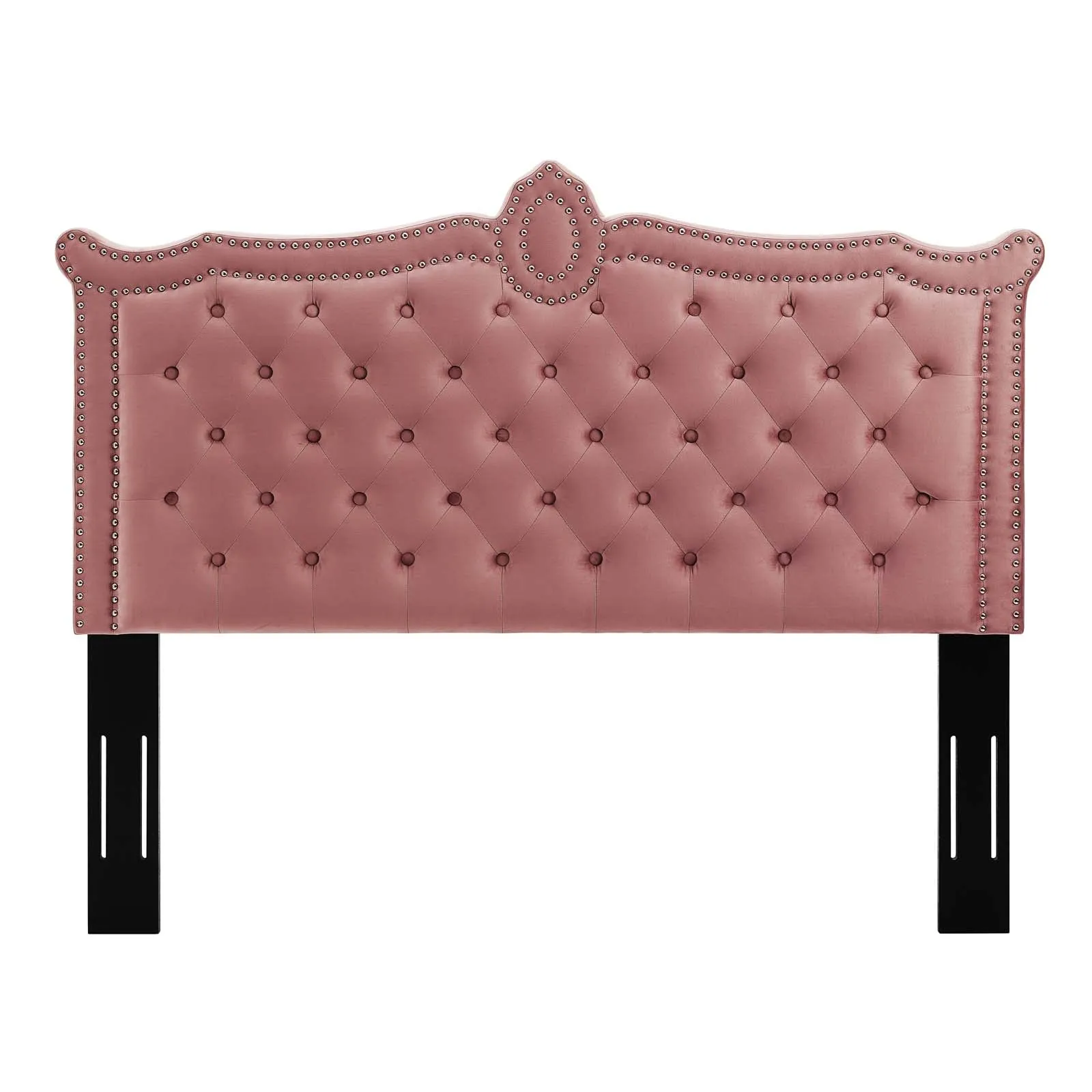 Louisa Tufted Performance Velvet Headboard