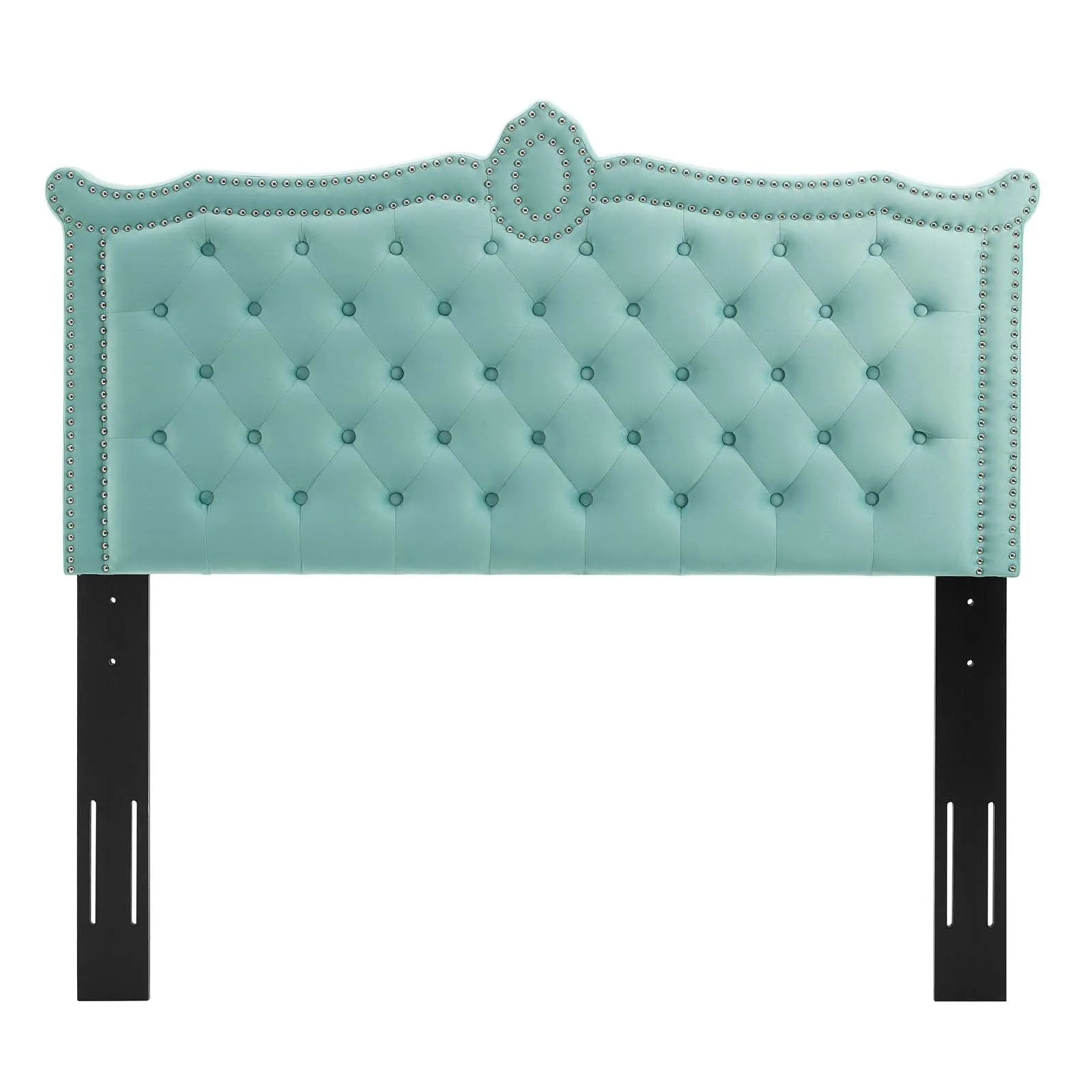 Louisa Tufted Performance Velvet Headboard