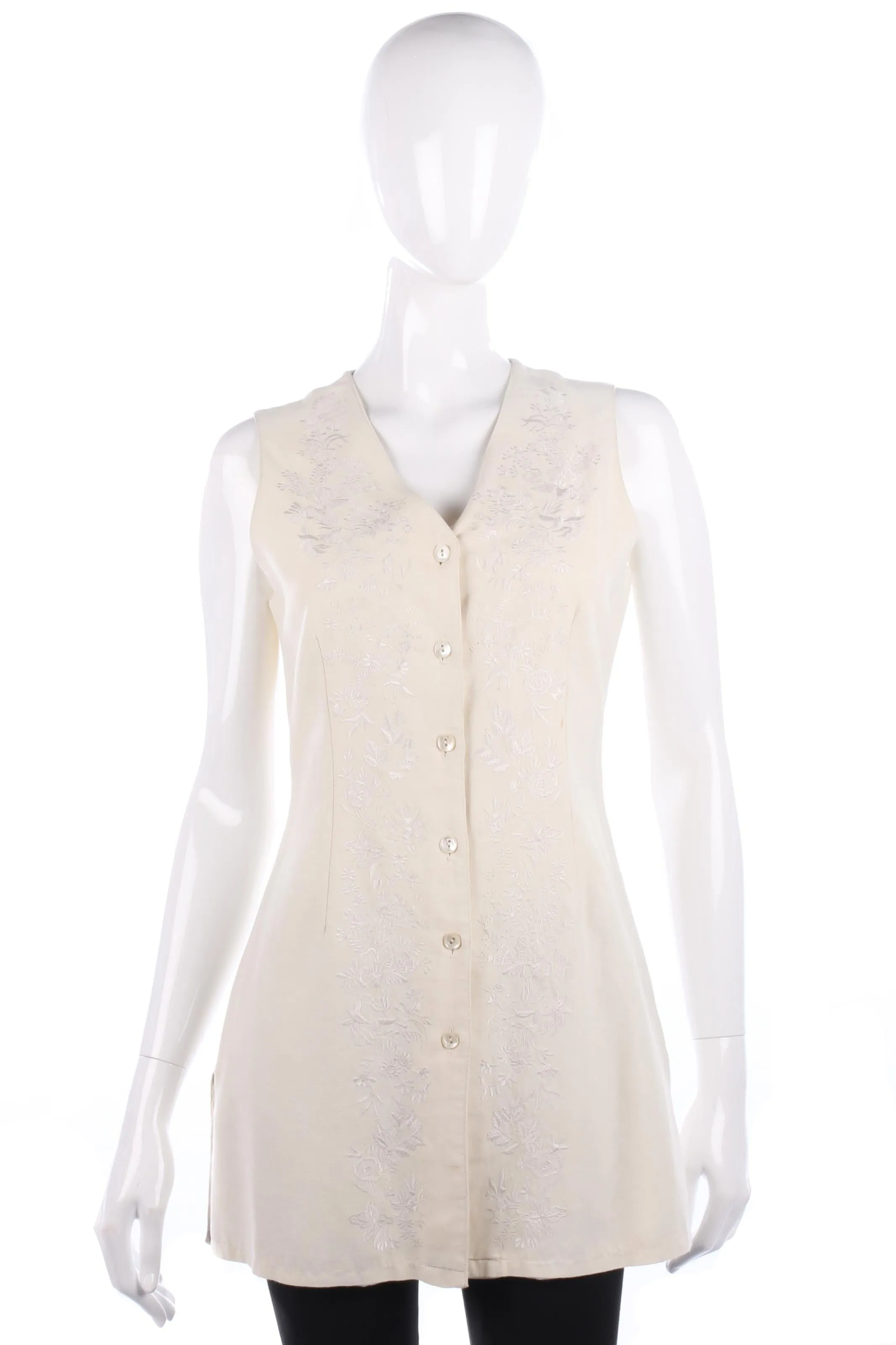 Lovely embroidered waistcoat size 10