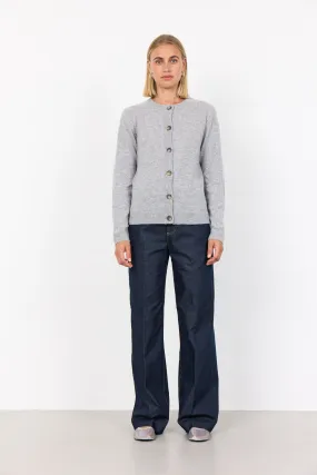 LR-ELOISE 1 Cardigan Light grey