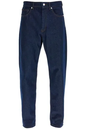 Maison Kitsune Lightweight Denim Straight Leg Jeans