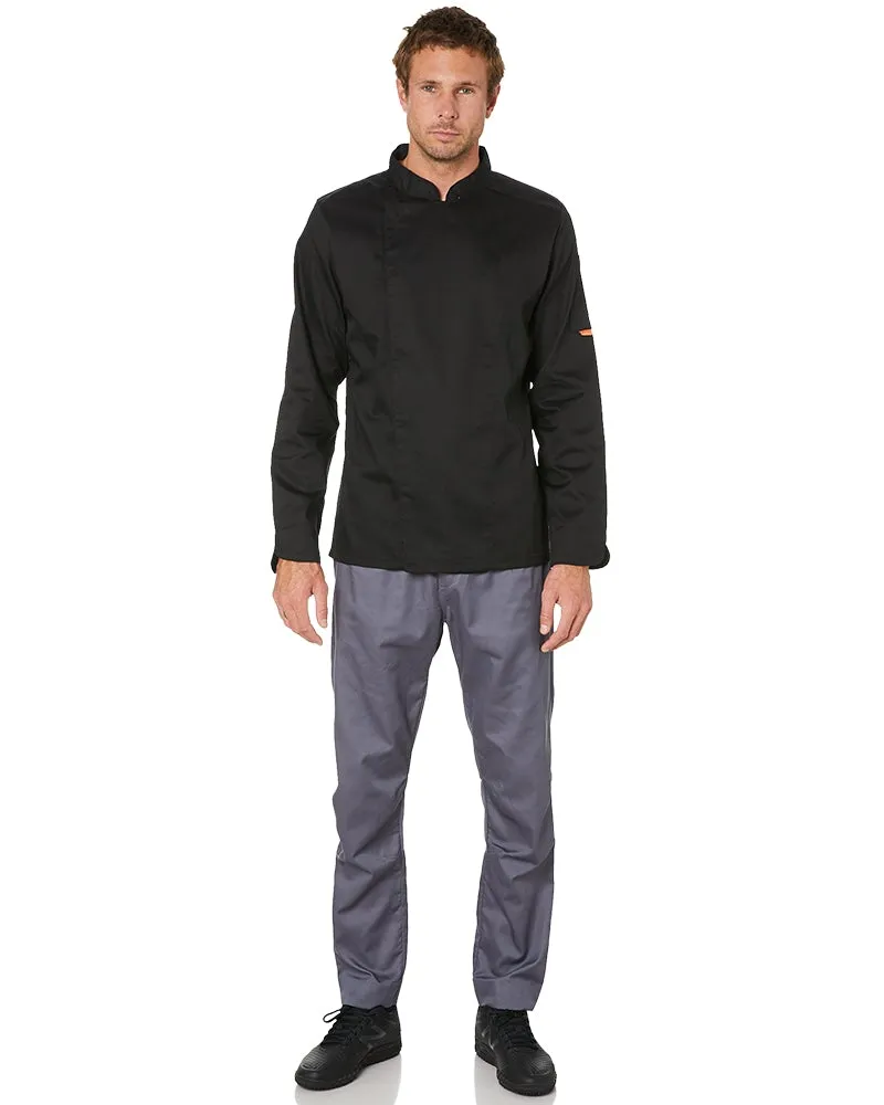 Mesh Air Pro LS Chefs Jacket - Black