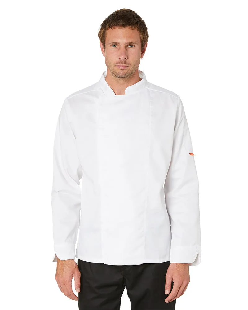 Mesh Air Pro LS  Chefs Jacket - White