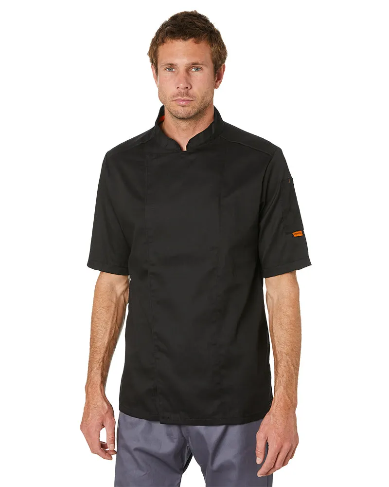 Mesh Air Pro SS Chefs Jacket - Black