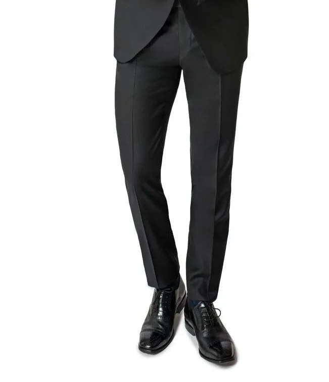 Modern Fit Tuxedo Pant, Black