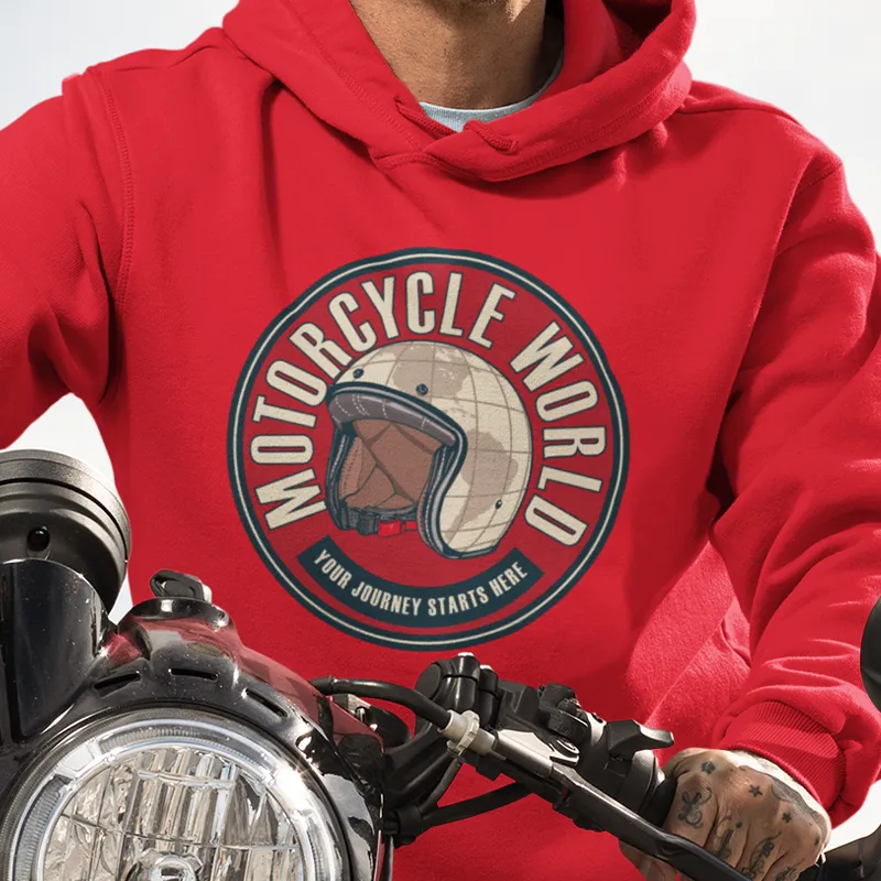 MOTORCYCLE WORLD HOODIE