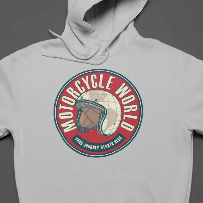 MOTORCYCLE WORLD HOODIE