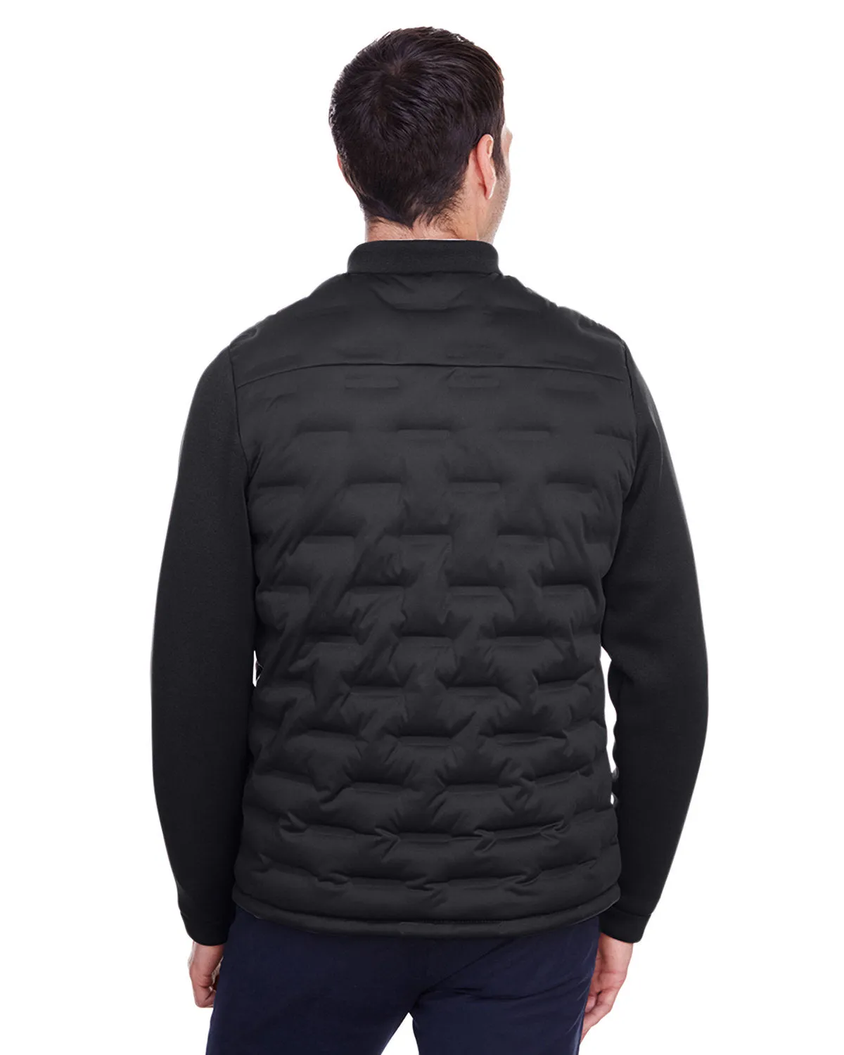 North End NE710 Men's Loft Pioneer Hybrid Bomber Jacket