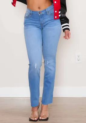 Now Ankle Straight Jeans