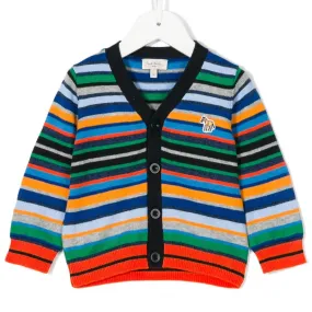 Paul Smith Baby Cashmere Striped Cardigan