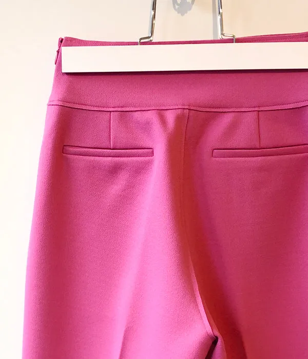 PHEENY/AMUNZEN HIGH WAIST TAPERED PANTS(PINK)