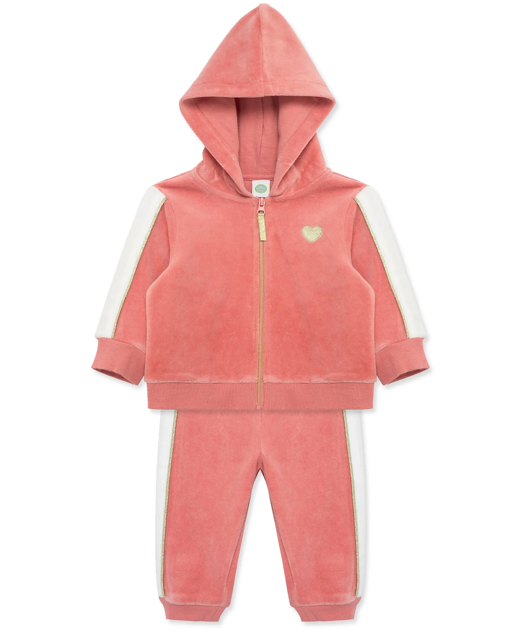 Pink Hoodie Set (2T-4T)