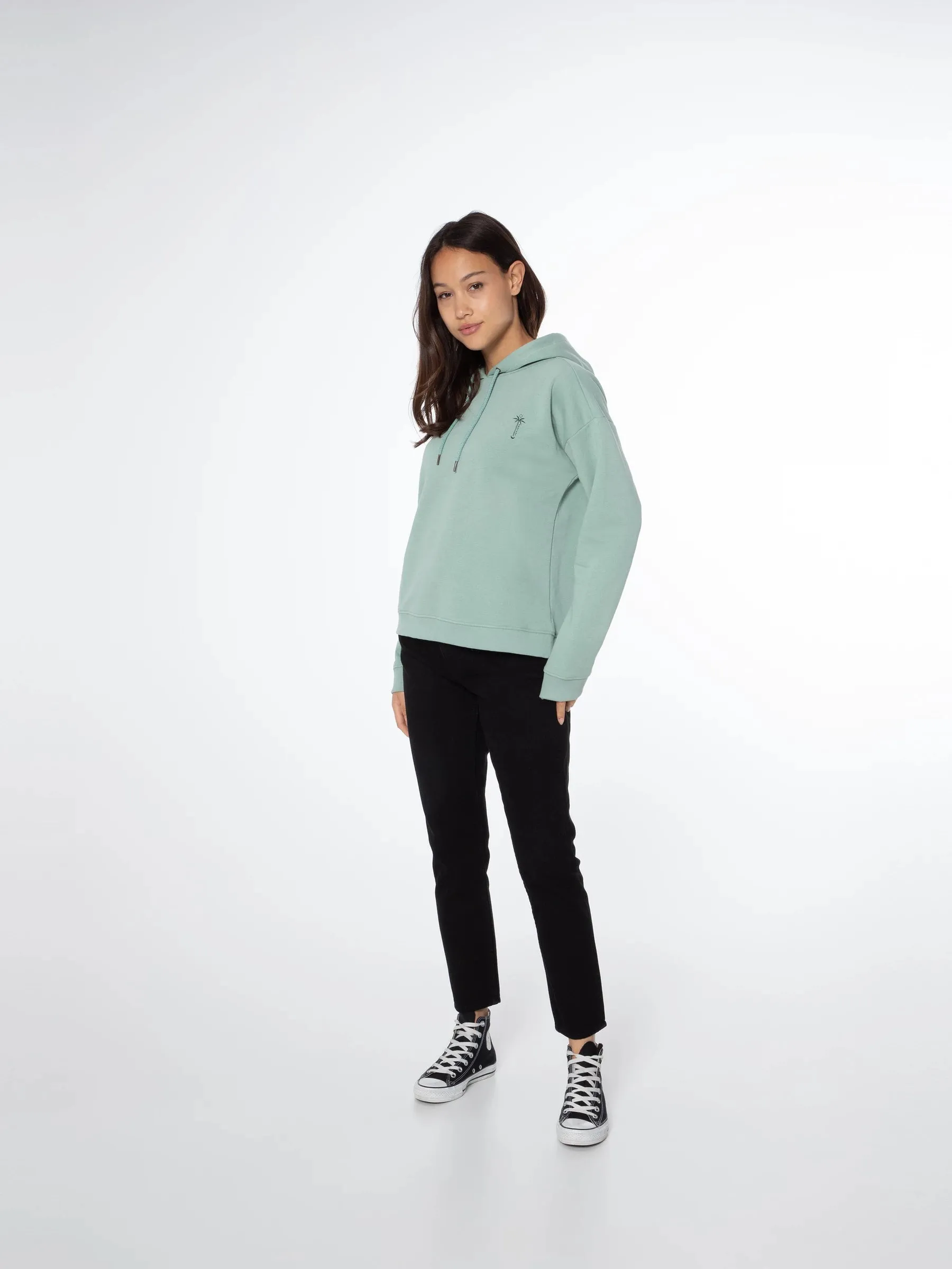 Protest PRTKAIKOURA Women's Hoodie - Bay Green