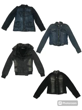 "Denim Dreams: Rocking the Classic Denim Jacket"(S-326)