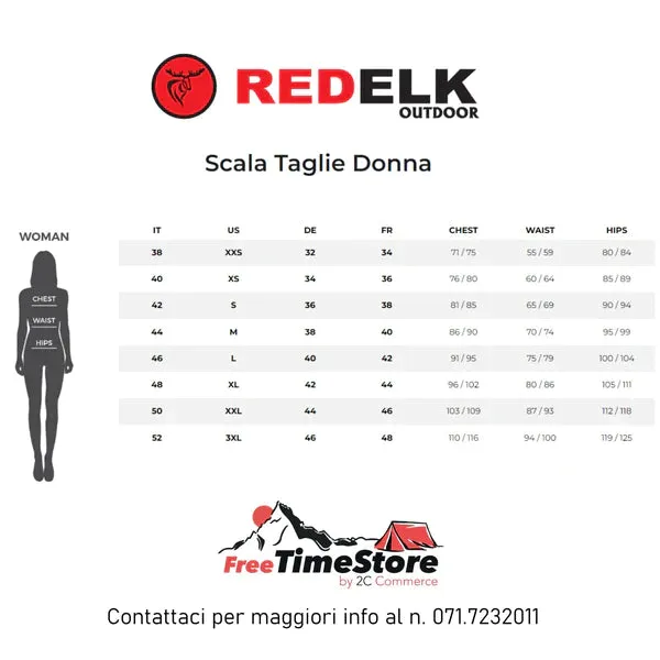 REDELK EGLE GILET TECNICO DONNA ANTIVENTO E IMBOTTITO PER TREKKING E ESCURSIONISMO COLORE: DEEP LAGOON MELANGE/VULCAN