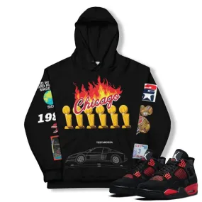 Retro 3 Red Thunder Everything Jordan Hoodie