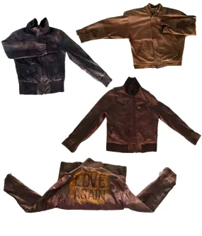 Retro Rebels: Vintage Y2K Leather Jacket Collection 🧥🔥