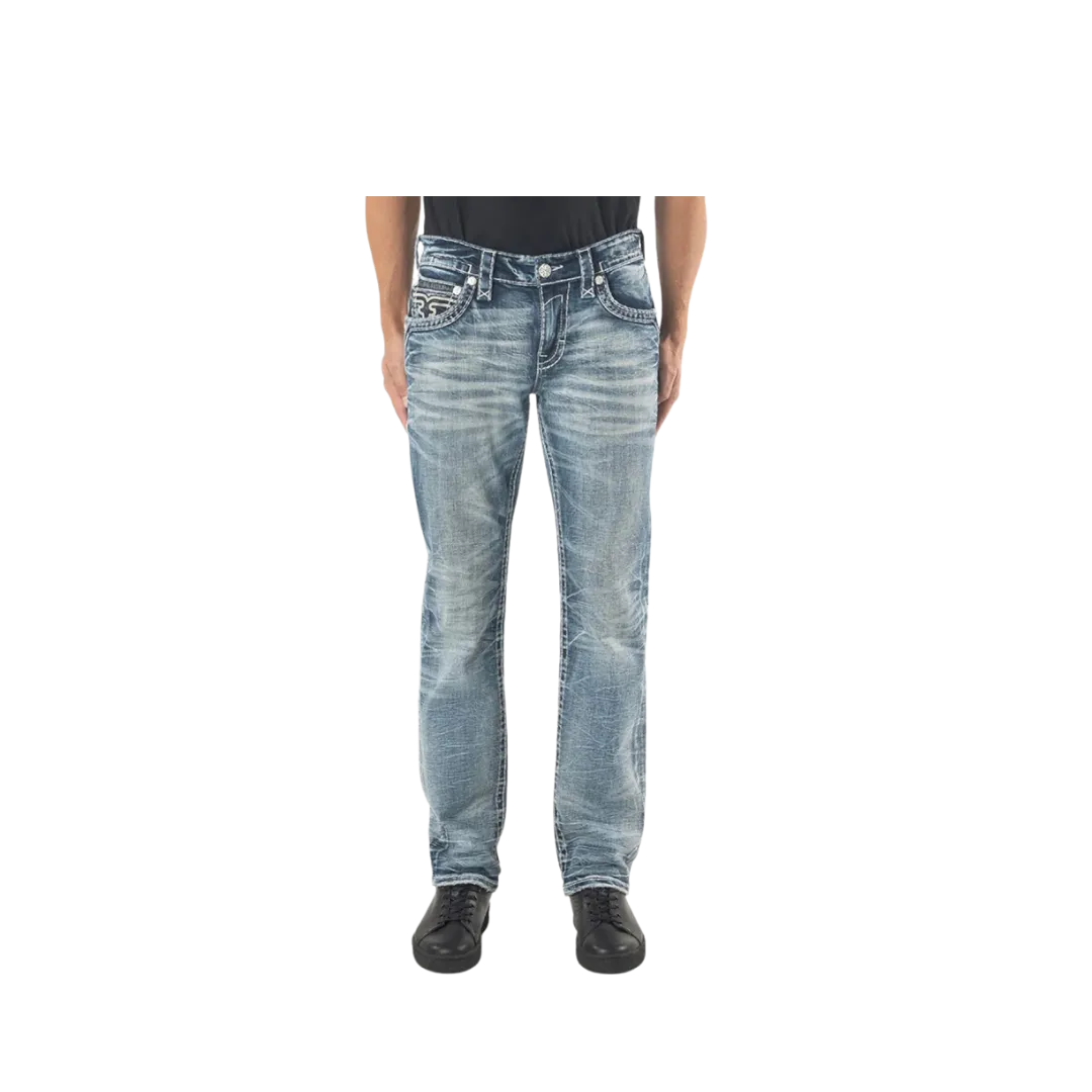 Rock Revival Men's Zeke Straight Jeans