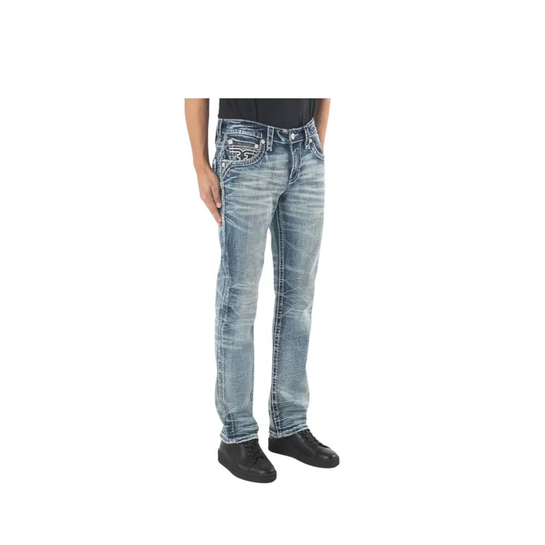 Rock Revival Men's Zeke Straight Jeans