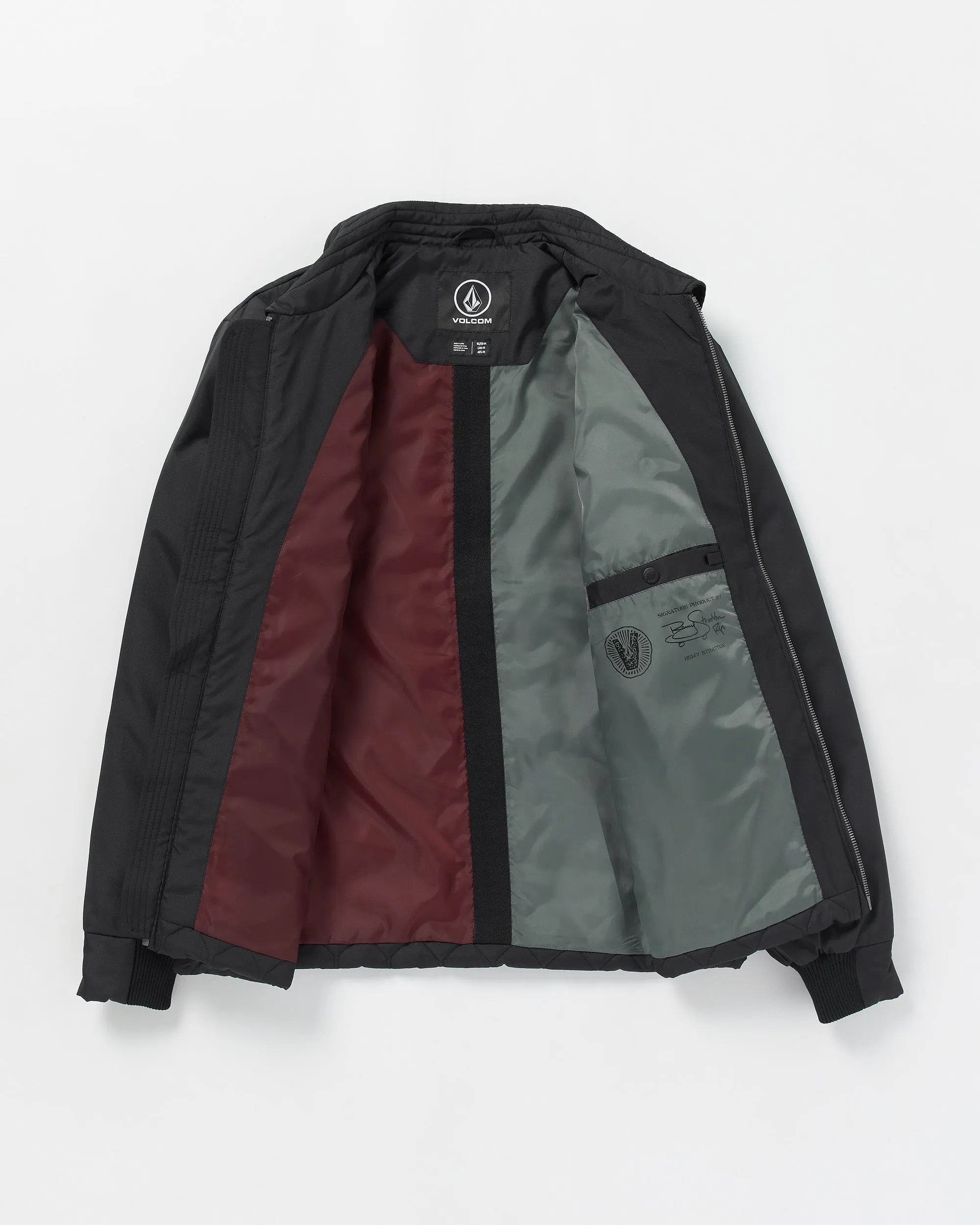 Skate Vitals Remy Stratton Quilted Jacket - Black