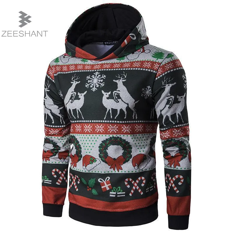 Special’ christmas deer – all over print UniSex Hoodie