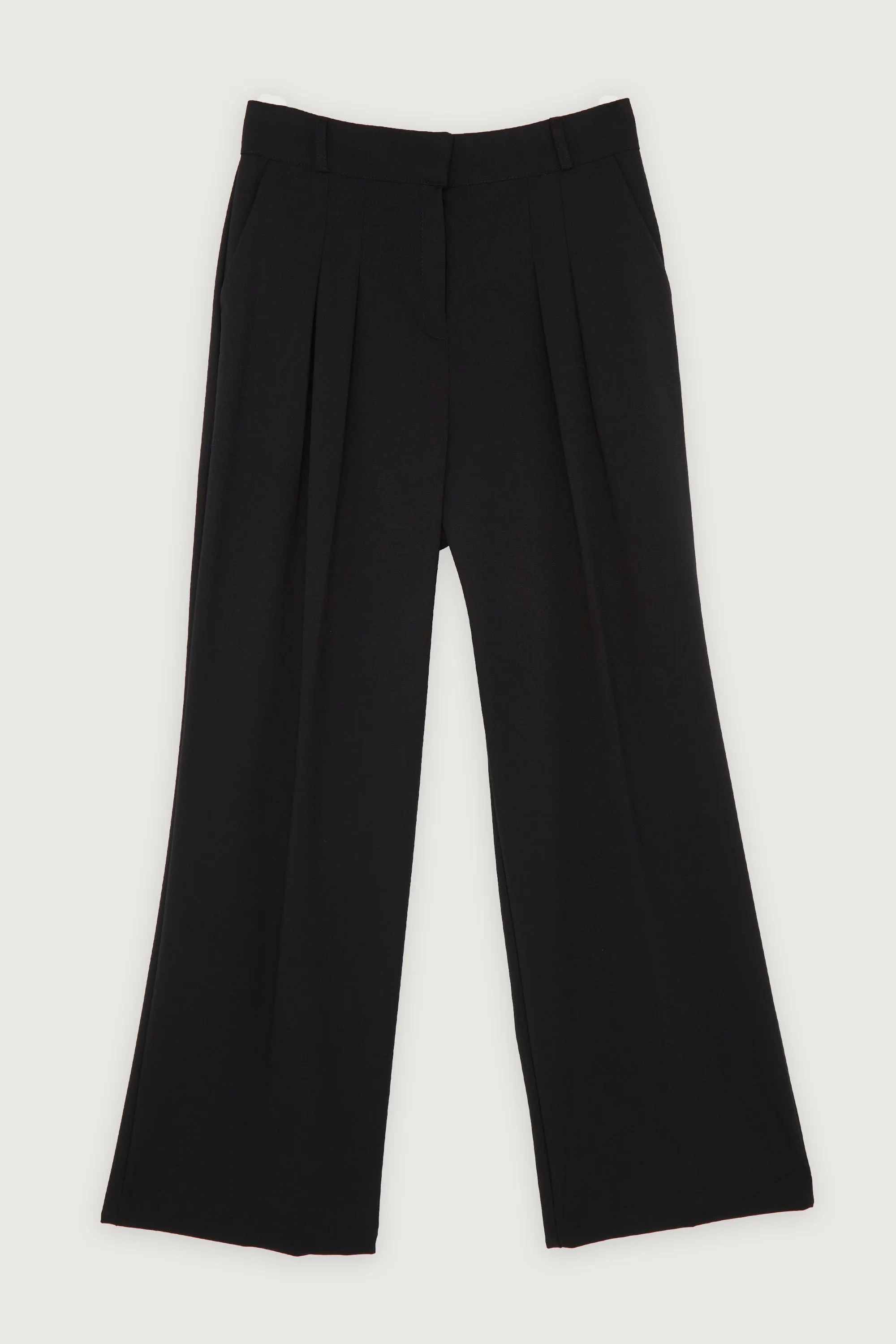 STRAIGHT LEG PANT WITH PLEATS