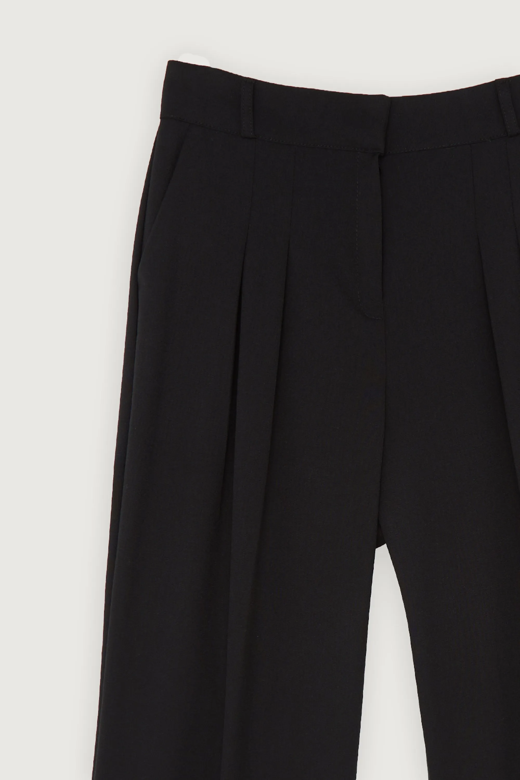 STRAIGHT LEG PANT WITH PLEATS