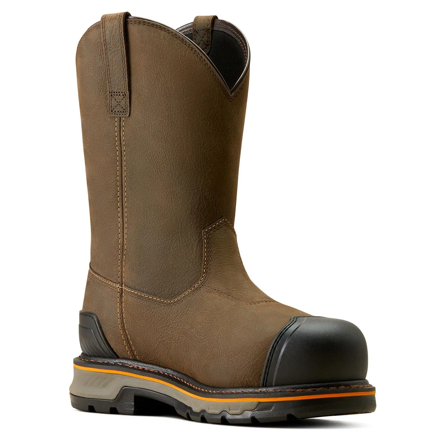 Stump Jumper BOA Composite-Toe Waterproof Pull-On Work Boot Iron Coffee