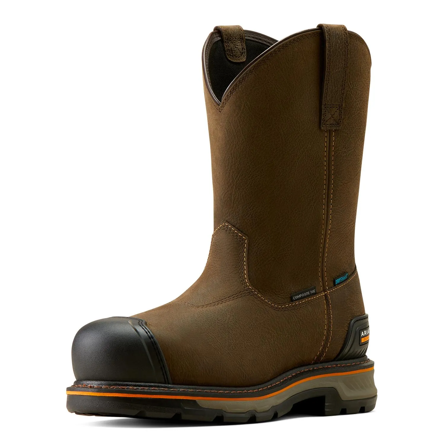 Stump Jumper BOA Composite-Toe Waterproof Pull-On Work Boot Iron Coffee