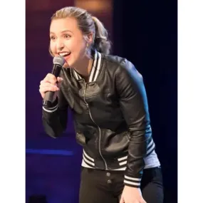 Taylor Tomlinson Conan Black Bomber Jacket