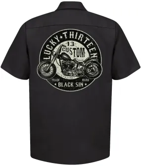 The BLACK SIN Work Shirt