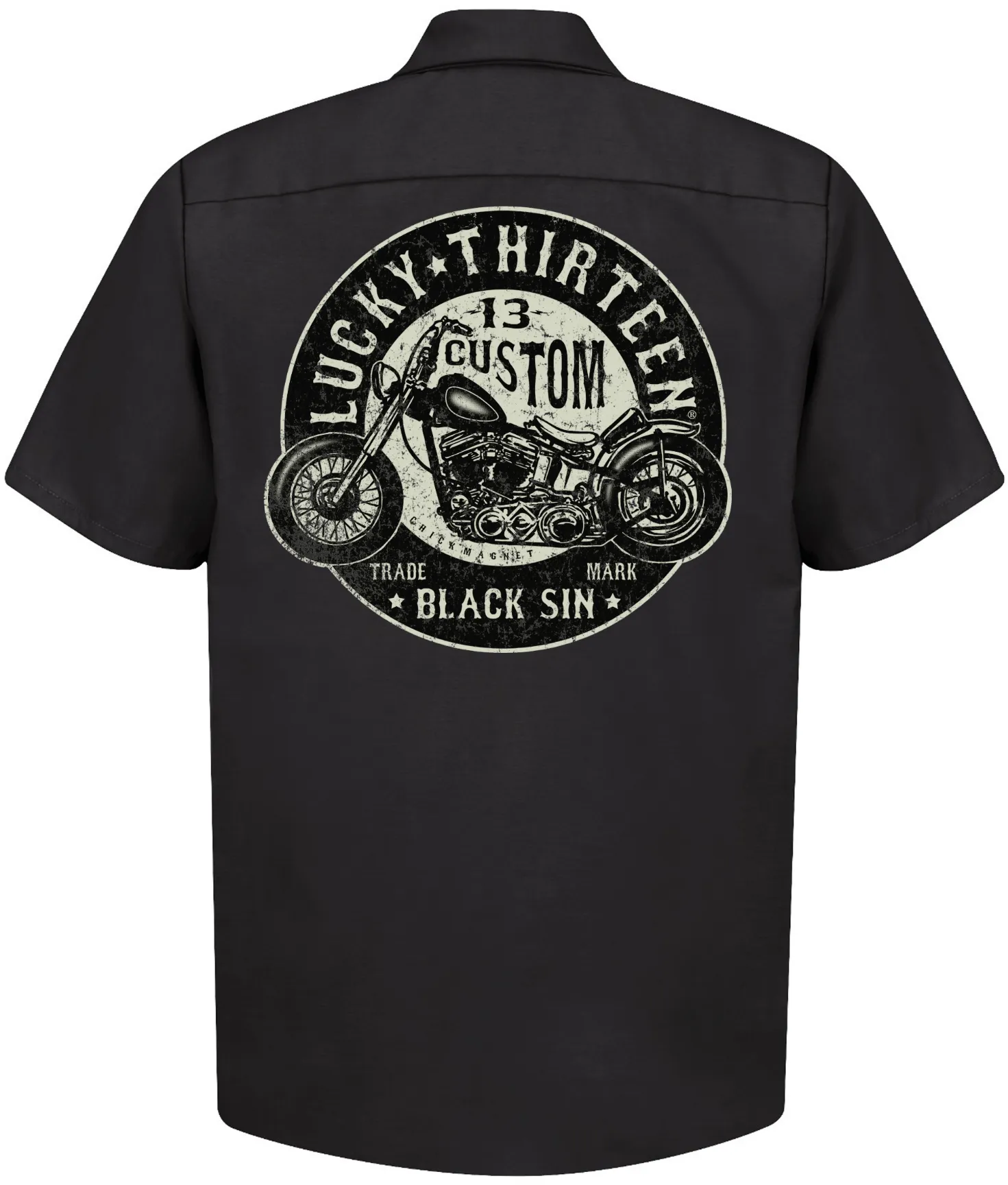 The BLACK SIN Work Shirt