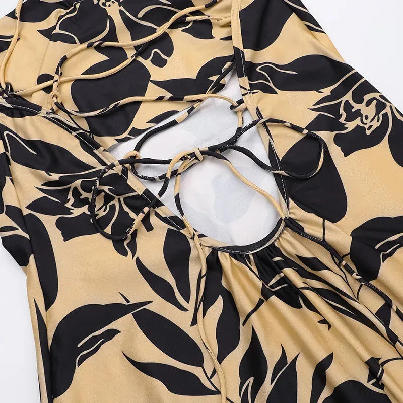 Three Steps Back Maxi Dress