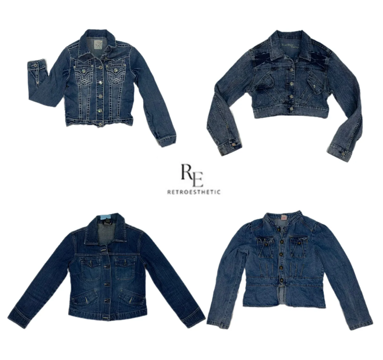 Vintage Denim Jacket (SR-328)