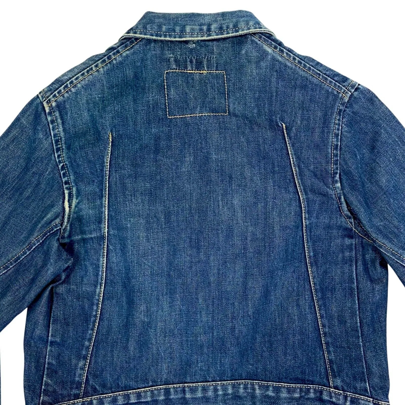 Vintage Y2K Levi’s Girls Engineered Jeans Denim Jacket 12 14 M