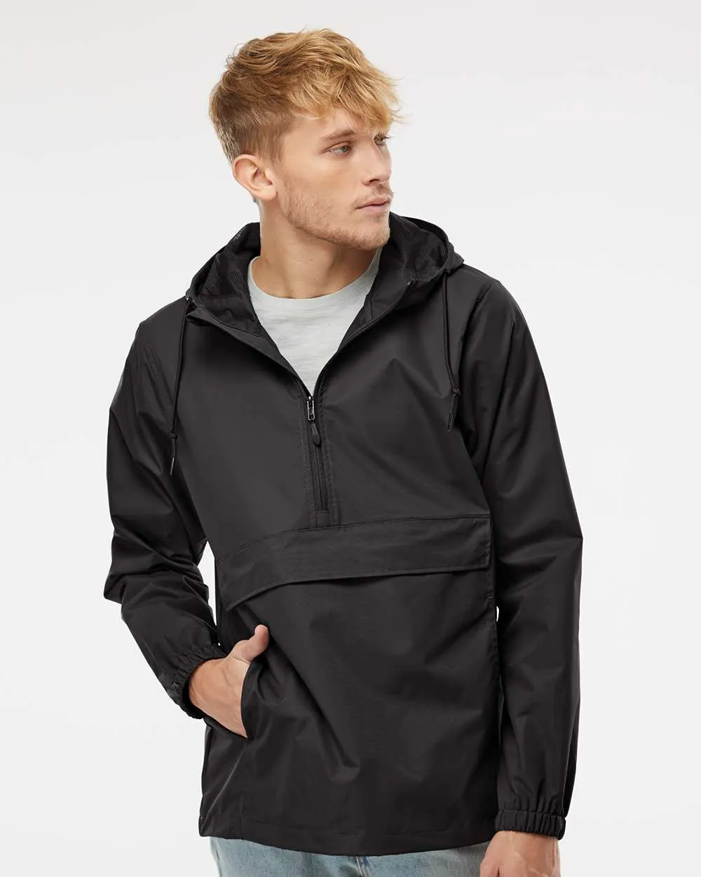 Water Resistant Windbreaker Anorak Jacket