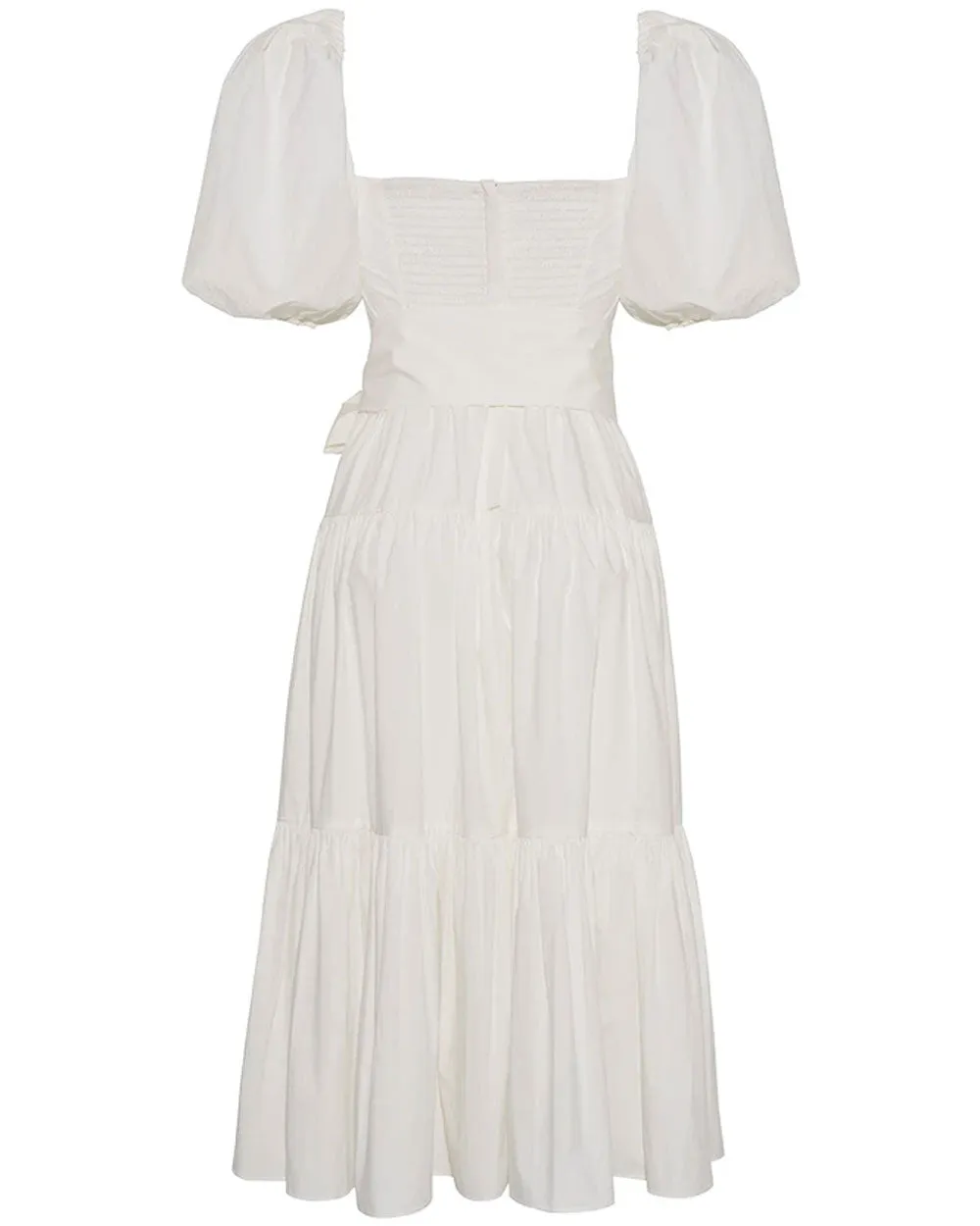 White Sydney Midi Dress