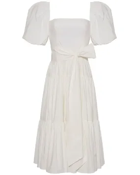 White Sydney Midi Dress