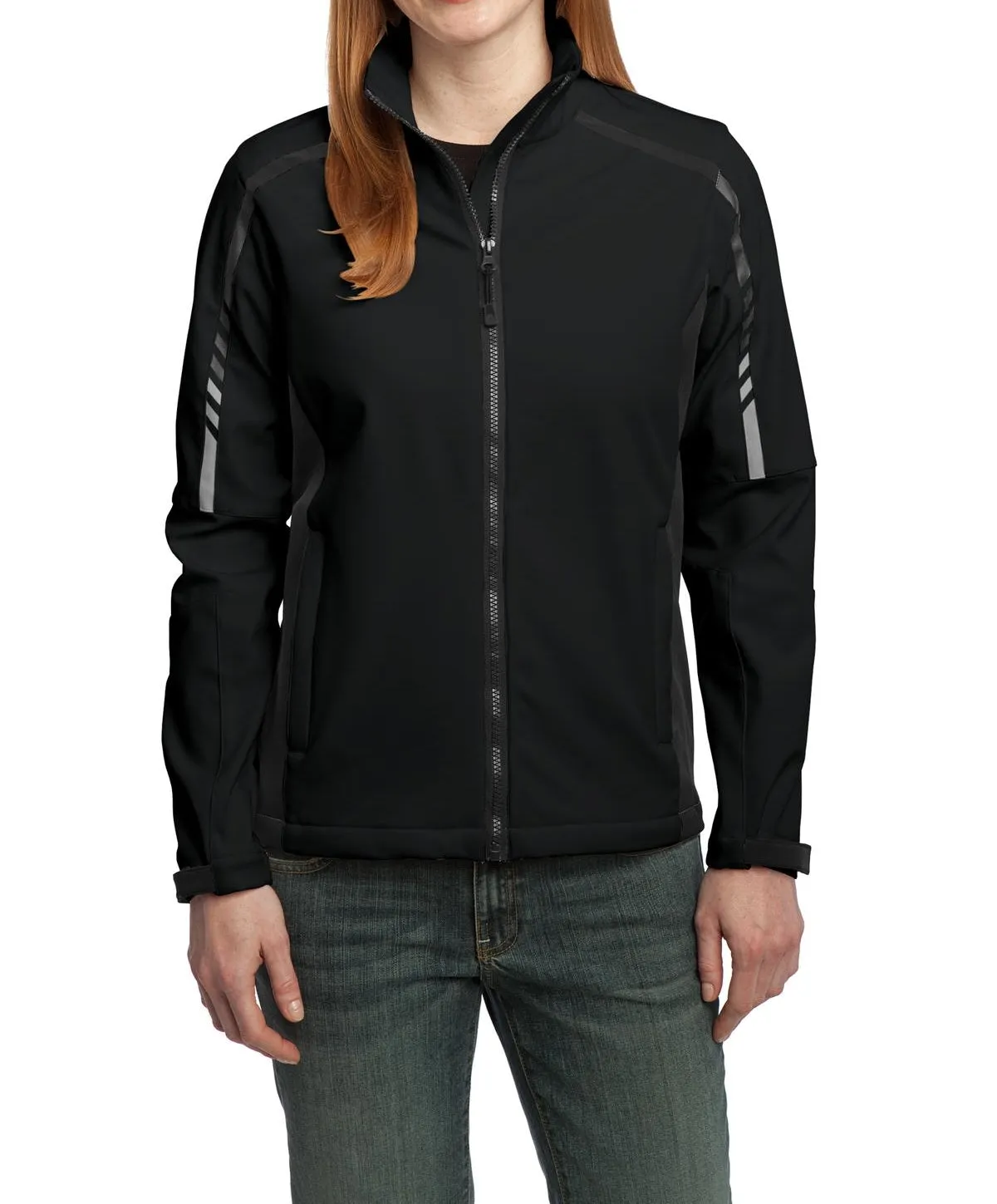 Women's Full-Zip Water-Resistant Soft Shell Jacket