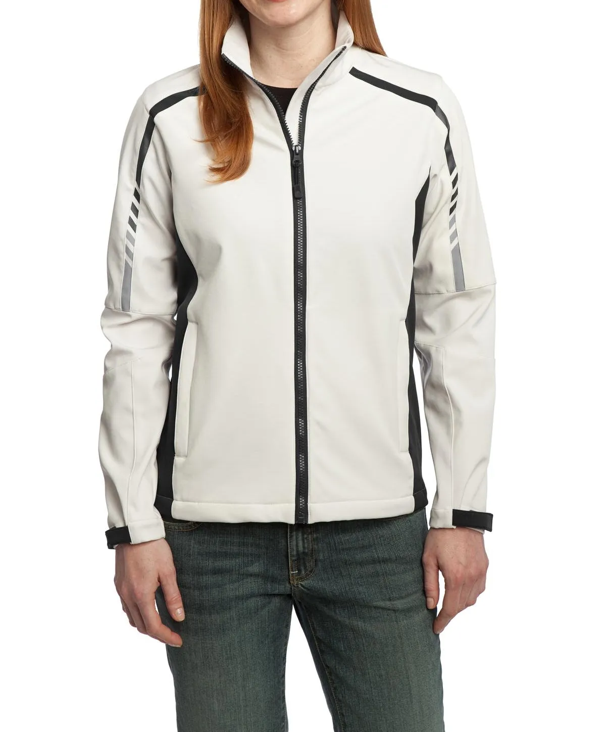 Women's Full-Zip Water-Resistant Soft Shell Jacket