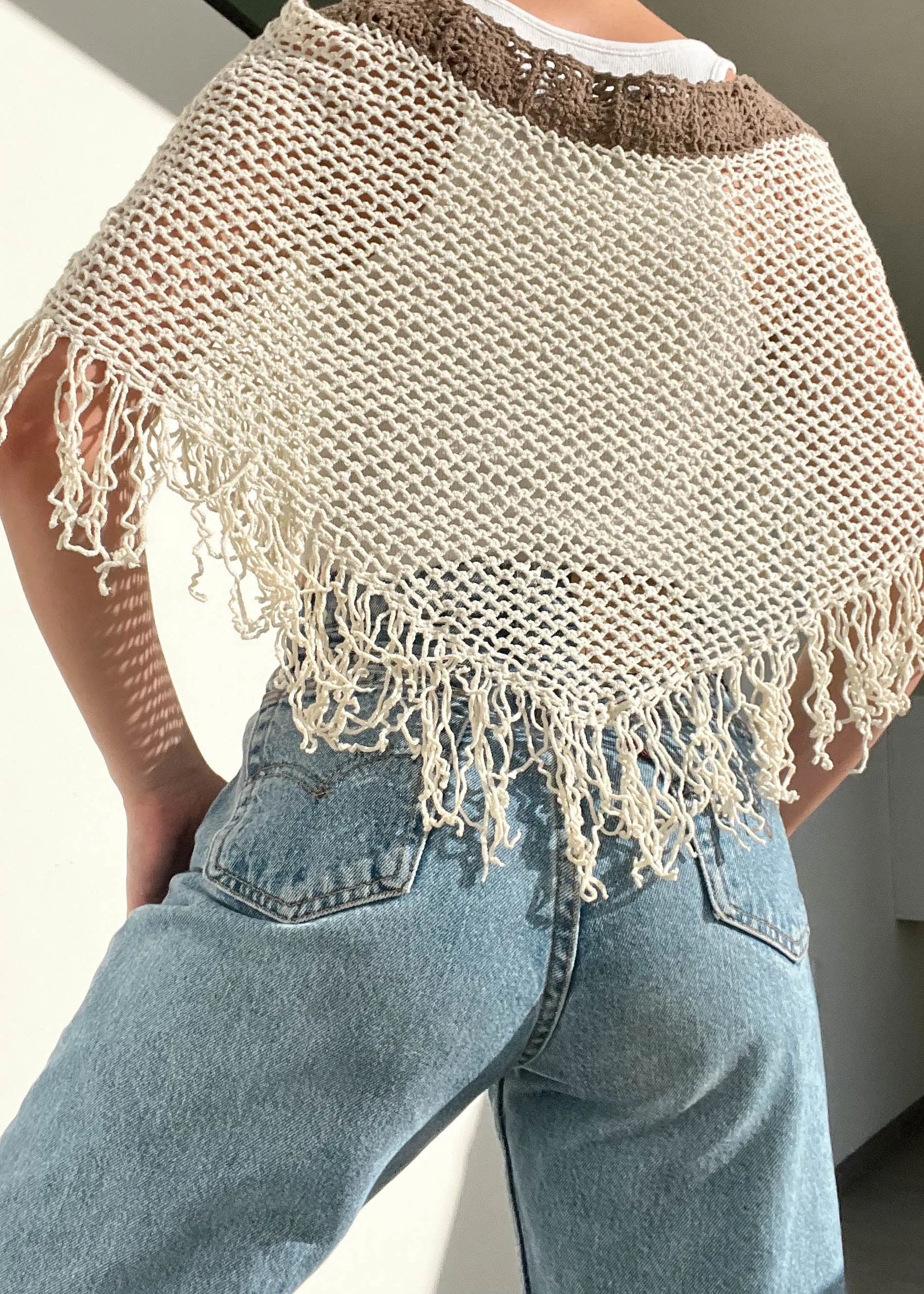 Y2k Bebe Crochet Shawl