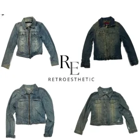 Y2K Denim Unique Jacket (RE-195)