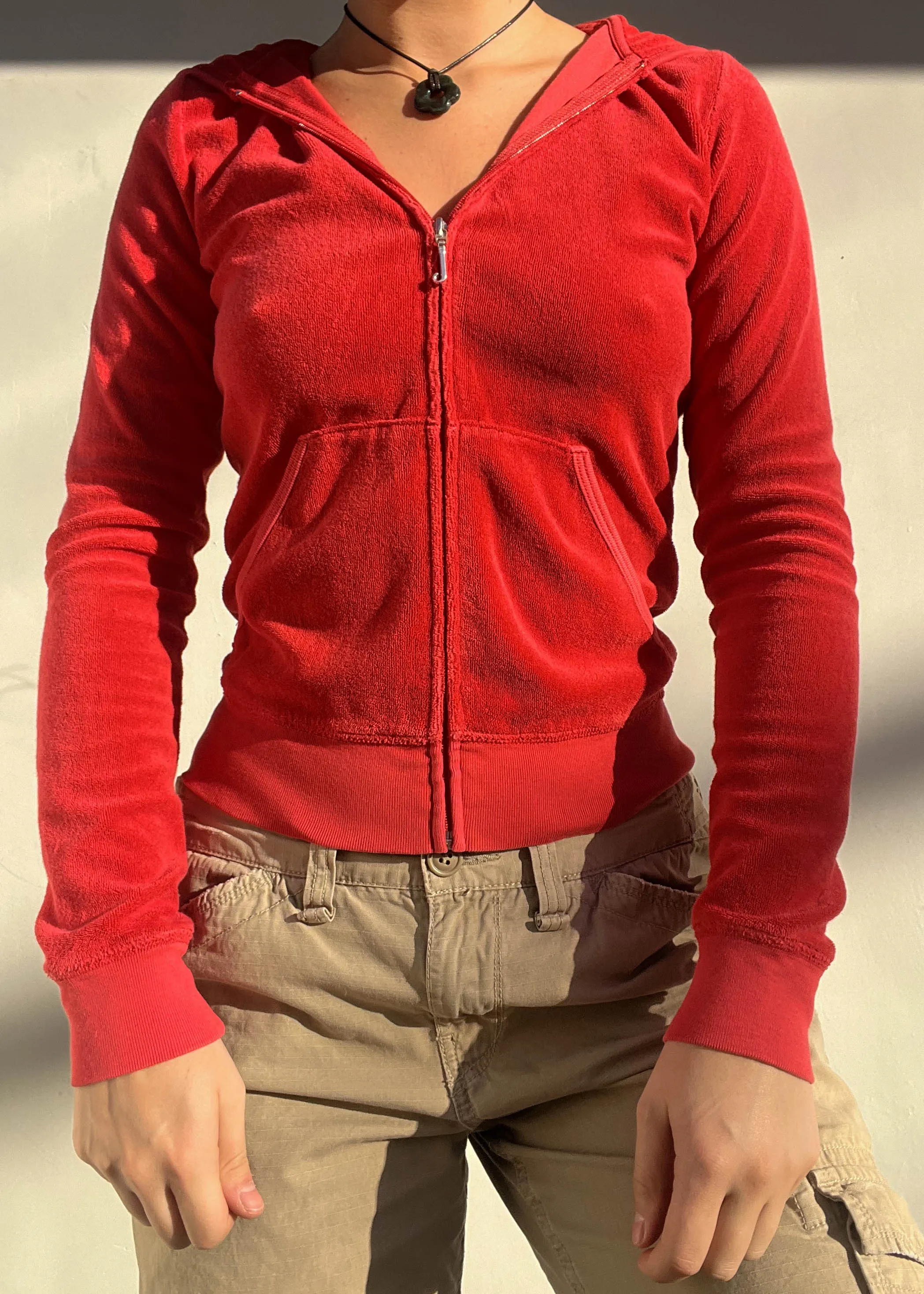 Y2k Juicy Couture Hoodie Jacket (S)