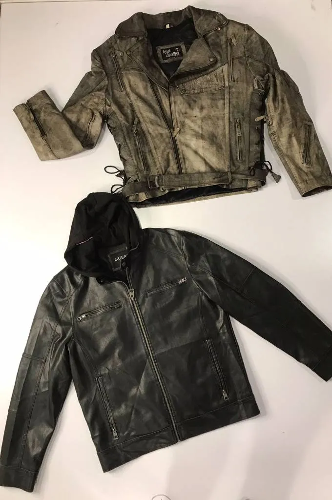 Y2k - Leather - Jacket (f-537)