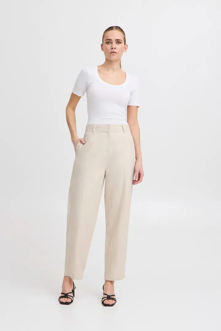 Zahra Pants - Birch Melange